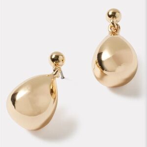 Gold Teardrop Earrings